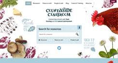 Desktop Screenshot of countrysideclassroom.org.uk